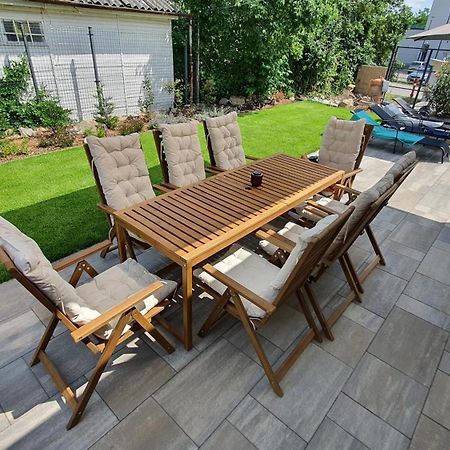 Velence Lakeside Pool House Exterior foto