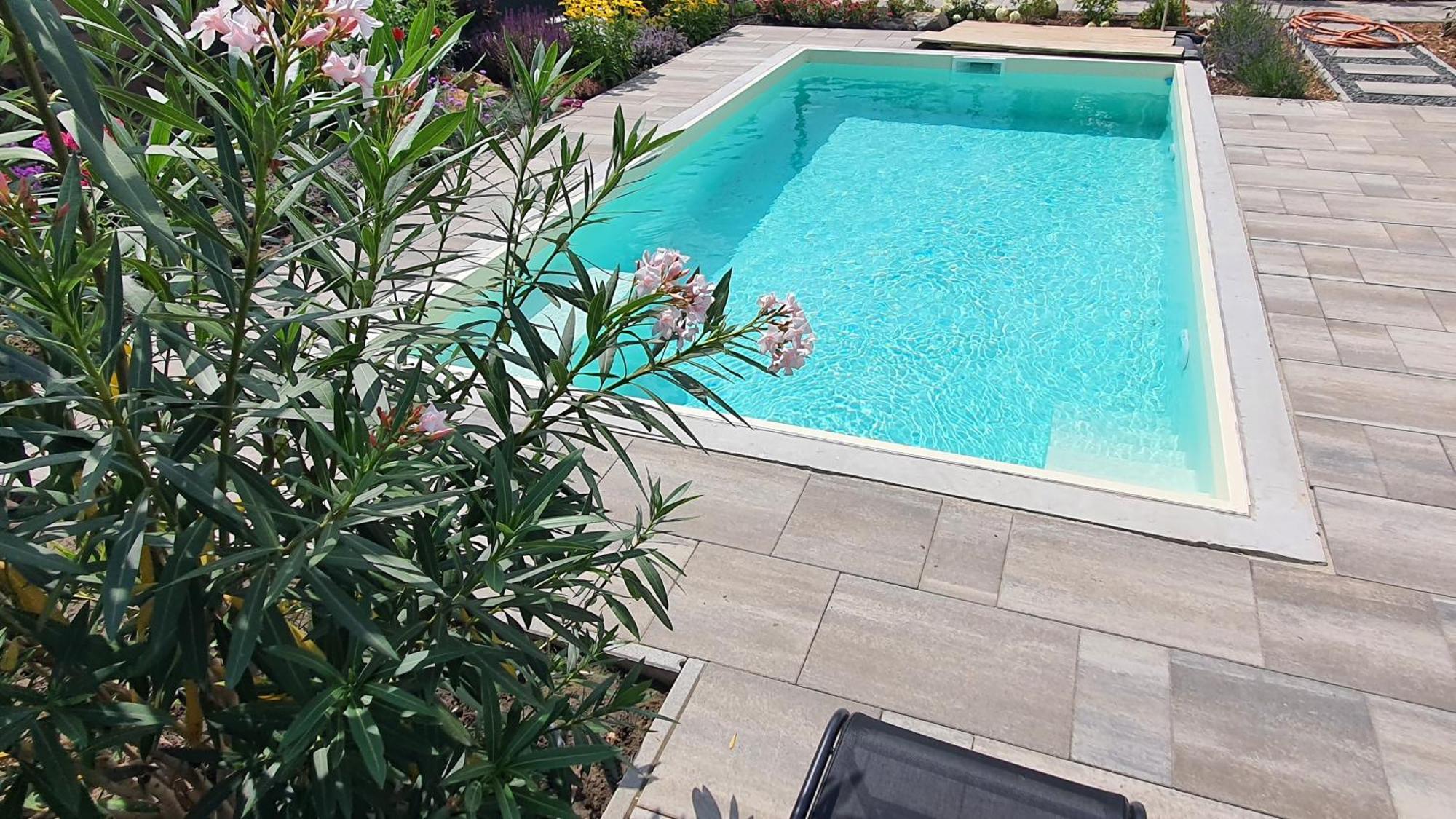 Velence Lakeside Pool House Exterior foto